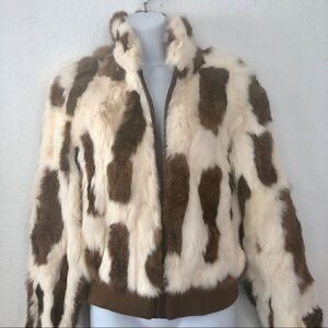 WILSON’S LEATHER FUR JACKET BOMBER